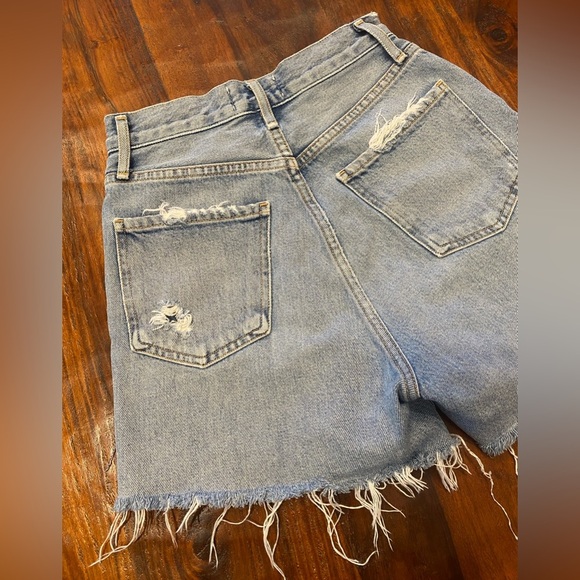 Agolde Dee Jean Shorts Size 23 - Picture 11 of 16